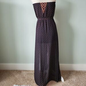 Thml WOMEN'S DRESS SIZE SMALL STRAPLESS LONG LINED